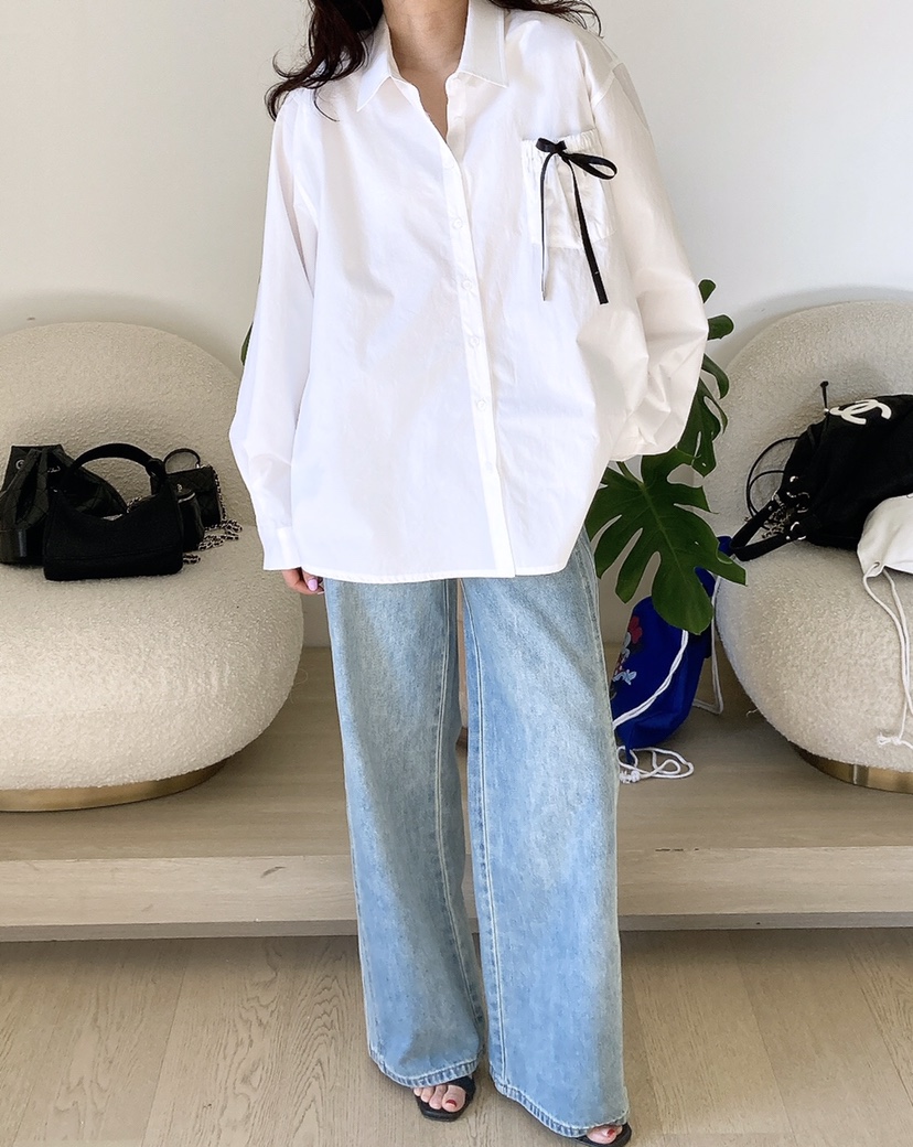 HANNA-A韓國直郵東大門代購女裝新款25春夏職業熱賣牛仔褲HANNA牛仔褲