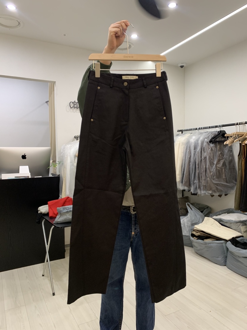CEDARWOOD韓國直郵東大門實拍女裝新品推薦熱賣休閑人氣休閑褲CEDARWOOD休閑褲