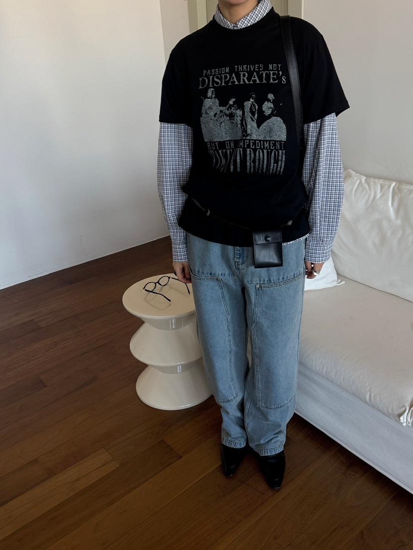JADEMARKET韓國直郵東大門代購女裝新款推薦人氣25春夏休閑T恤JADE MARKETT恤