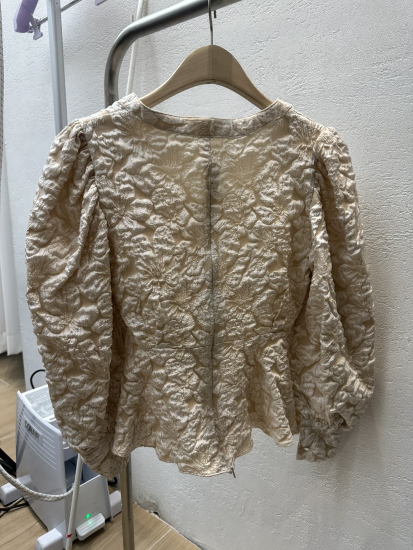 ANIMA韓國直郵東大門實拍女裝新品時尚25春夏休閑襯衫蕾絲衫RIETTE襯衫/蕾絲衫