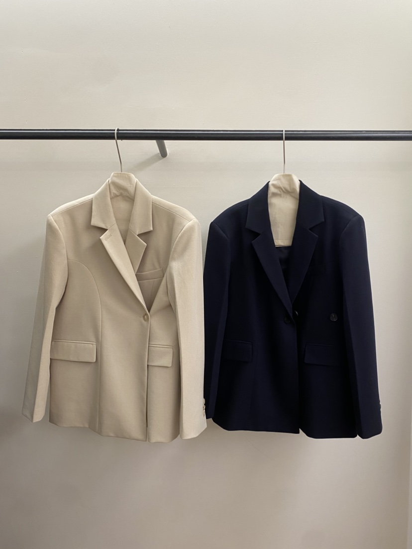 JADEMARKET直郵韓國代購女裝新品休閑25春夏真品時尚西裝西服JADE MARKET西裝/西服