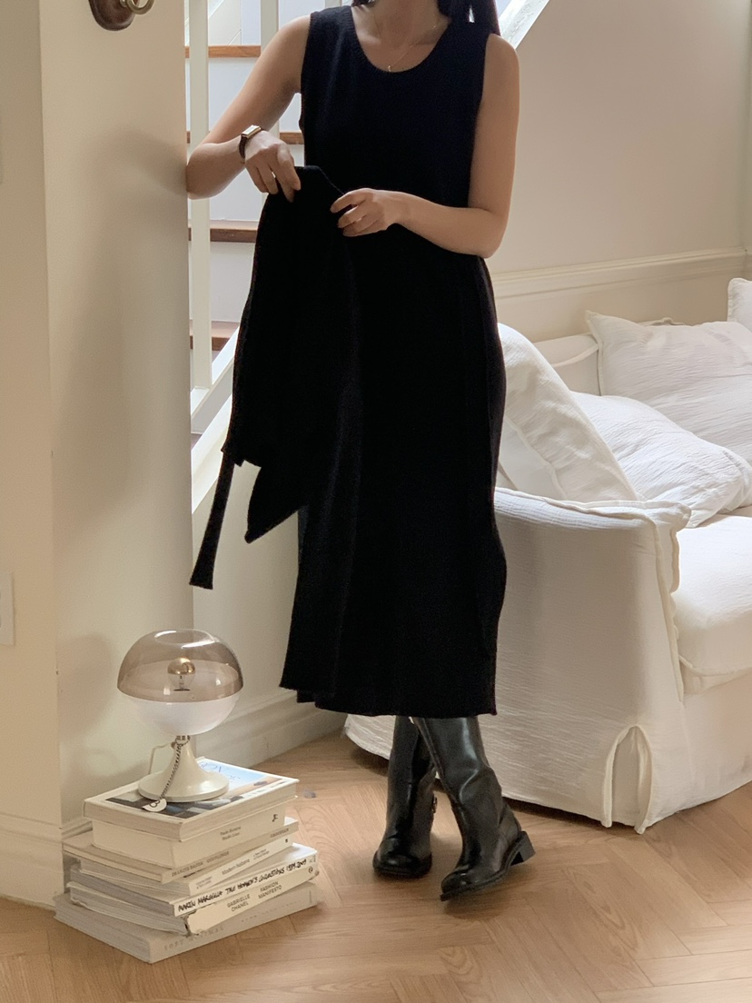 SORBET韓國直郵東大門代購女裝新款職業休閑人氣熱賣連衣裙SORBET/flat white連衣裙