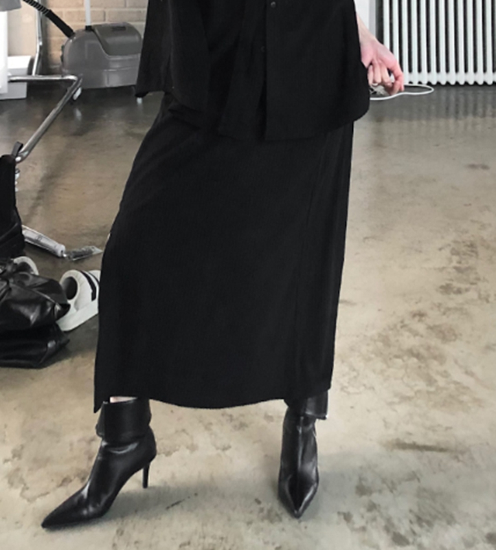 PEETS直郵韓國代購女裝新款休閑真品推薦時尚人氣長裙燈芯絨PEETS長裙圖色2