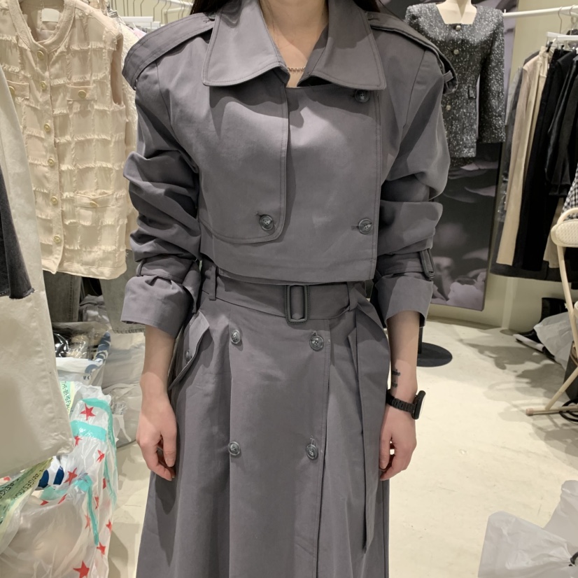 DARKBEIGE直郵韓國代購女裝新品職業推薦休閑時尚人氣熱賣夾克DARK BEIGE夾克圖色2