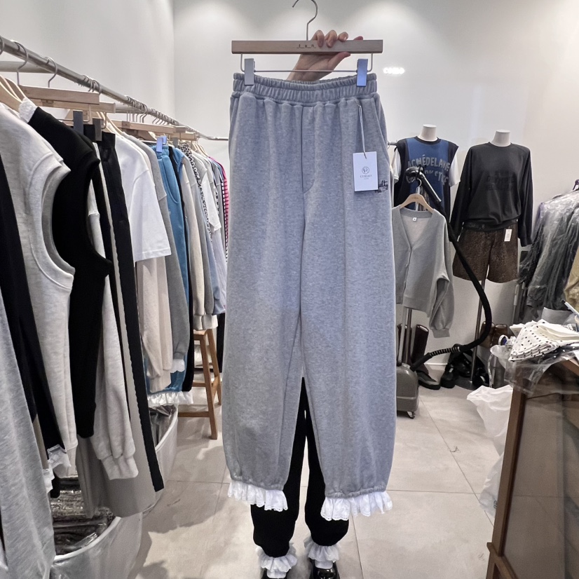 TAN&amp;COMO韓國直郵東大門代購女裝新品休閑職業熱賣休閑褲tan-COMO休閑褲圖色1