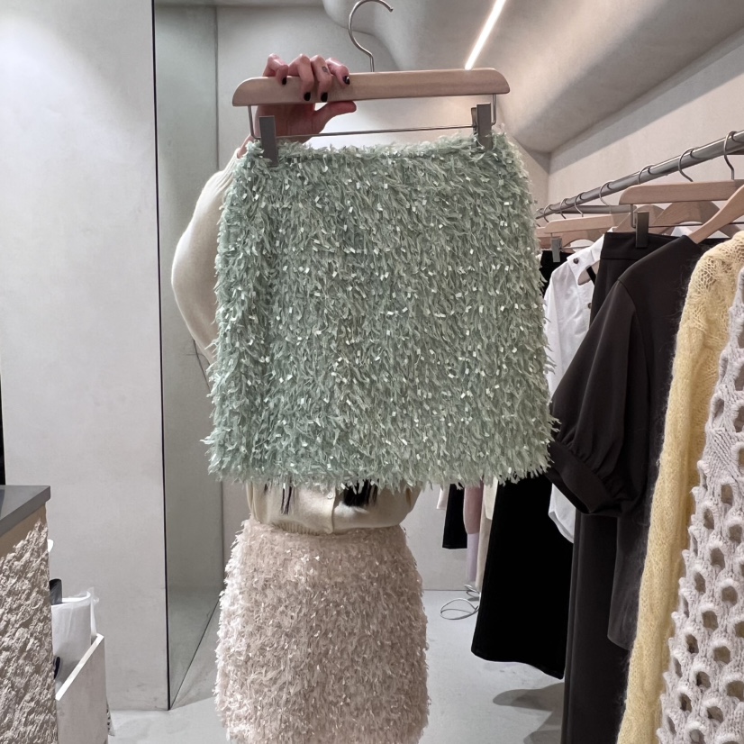 LEAP韓國直郵東大門實拍女裝新款推薦人氣25春夏熱賣休閑短裙LOVE ROSIE短裙圖色1