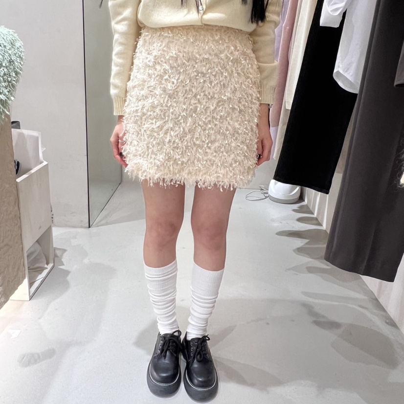 LEAP韓國直郵東大門實拍女裝新款推薦人氣25春夏熱賣休閑短裙LOVE ROSIE短裙圖色2