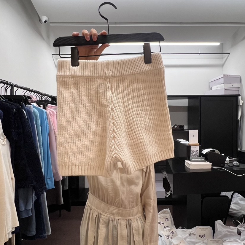 UNANSWERED-MYSTERY東大門代購女裝新款人氣25春夏短褲口袋UNANSWERED-MYSTERY短褲