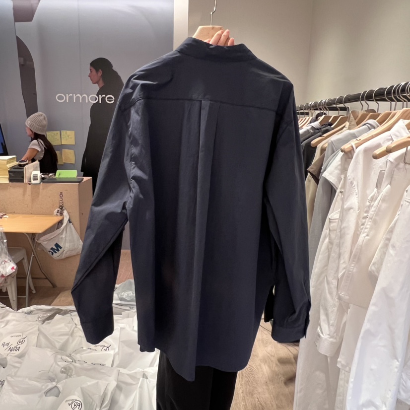 ORMORE東大門實拍女裝新品真品職業25春夏人氣推薦襯衫蕾絲衫ORMORE襯衫/蕾絲衫
