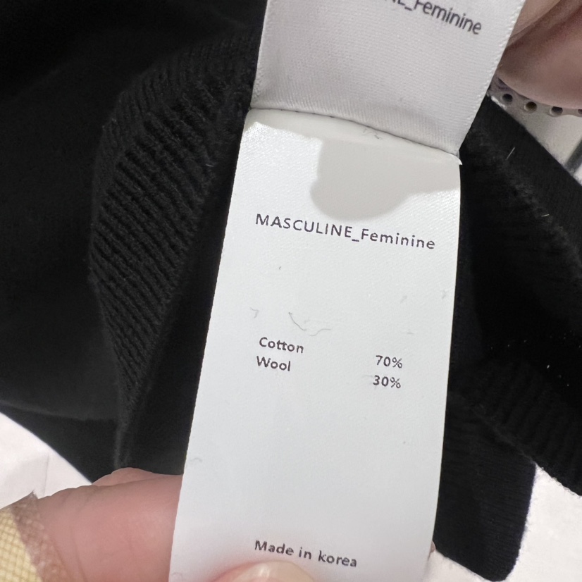 MASCULINE韓國直郵女士新品職業推薦25春夏時尚人氣熱賣針織衫MASCULINE針織衫