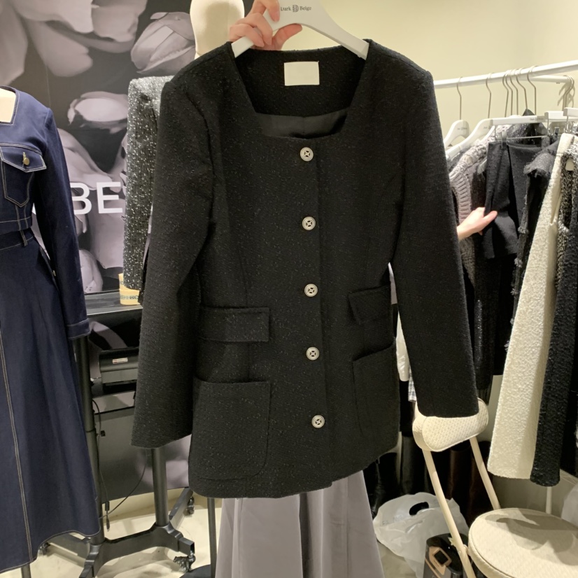 DARKBEIGE東大門實拍女裝新款時尚休閑人氣職業推薦真品夾克DARK BEIGE夾克圖色2