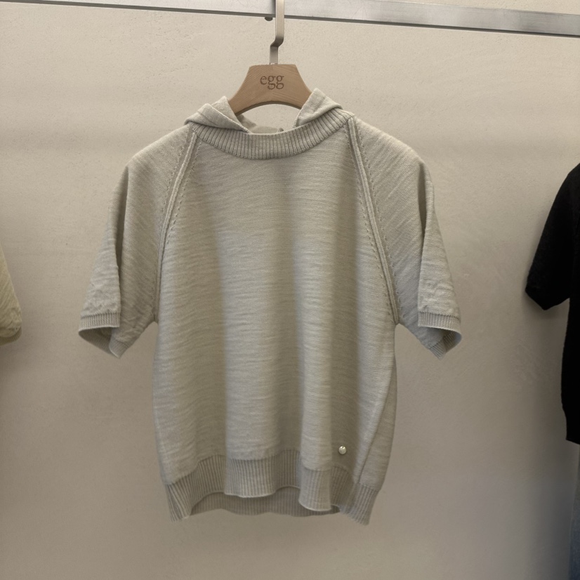 EGG韓國直郵女裝新品職業人氣25春夏休閑推薦真品時尚針織衫EGG-訂貨周期長針織衫圖色2