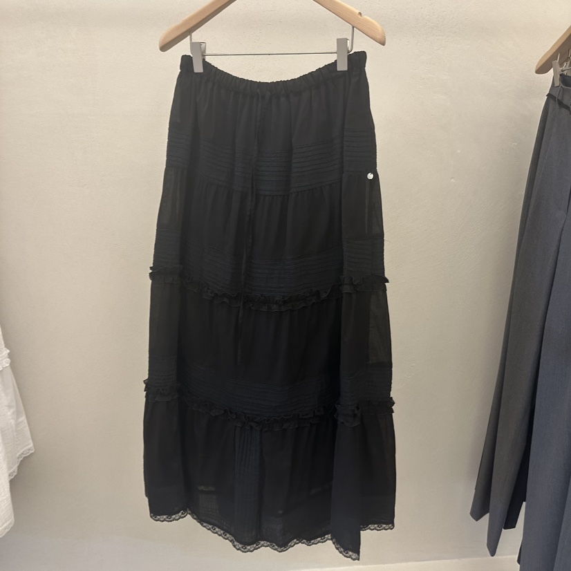 EGG韓國直郵東大門代購女裝新品25春夏休閑推薦熱賣職業長裙EGG-訂貨周期長長裙圖色2