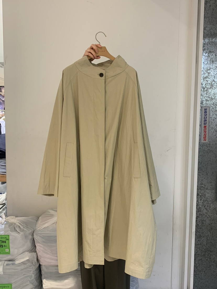 GAMDONG直郵韓國代購女裝新款時尚熱賣休閑推薦真品長款風衣GAMDONG長款風衣圖色2