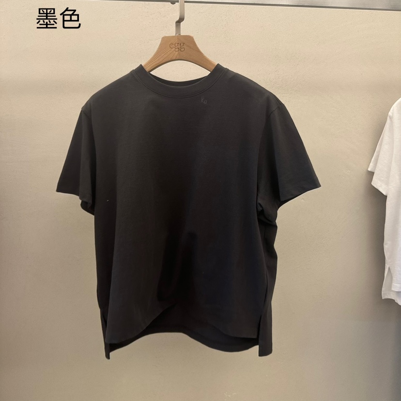 EGG韓國直郵東大門代購女裝新款職業25春夏人氣休閑T恤寬松EGG-訂貨周期長T恤圖色8