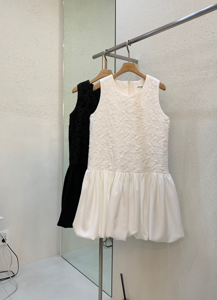 LIGHT AND SALT直郵韓國代購女裝新品職業推薦休閑連衣裙LIGHT AND SALT連衣裙