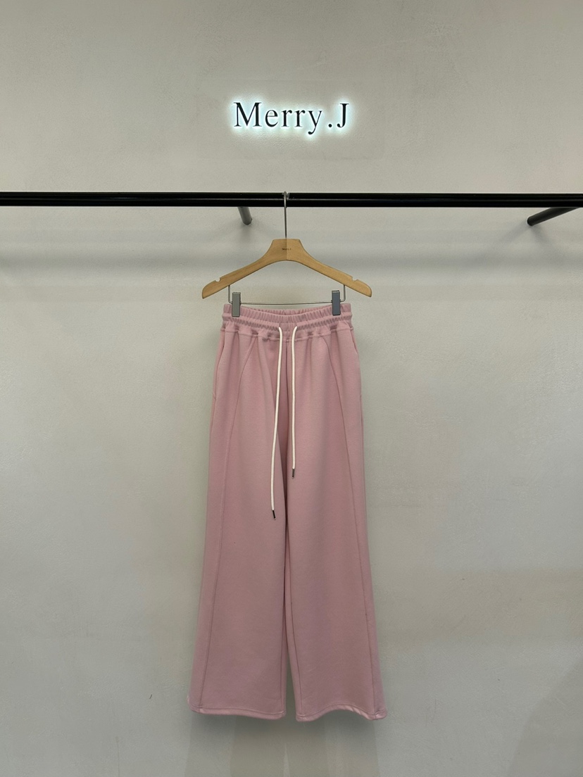 MERRY-J韓國直郵東大門代購女裝新款職業時尚25春夏休閑褲MERRY-J休閑褲