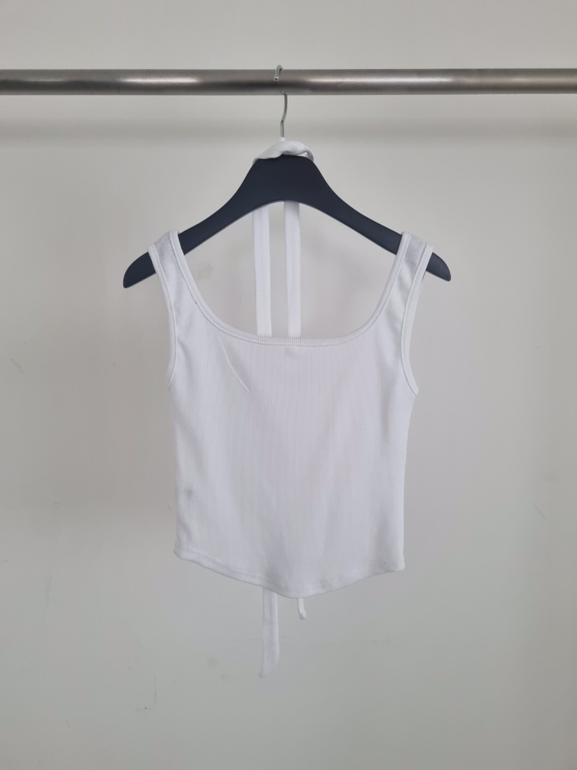 VERANDA直郵韓國代購女裝新款職業推薦人氣25春夏吊帶背心含脖帶VERANDA吊帶/背心