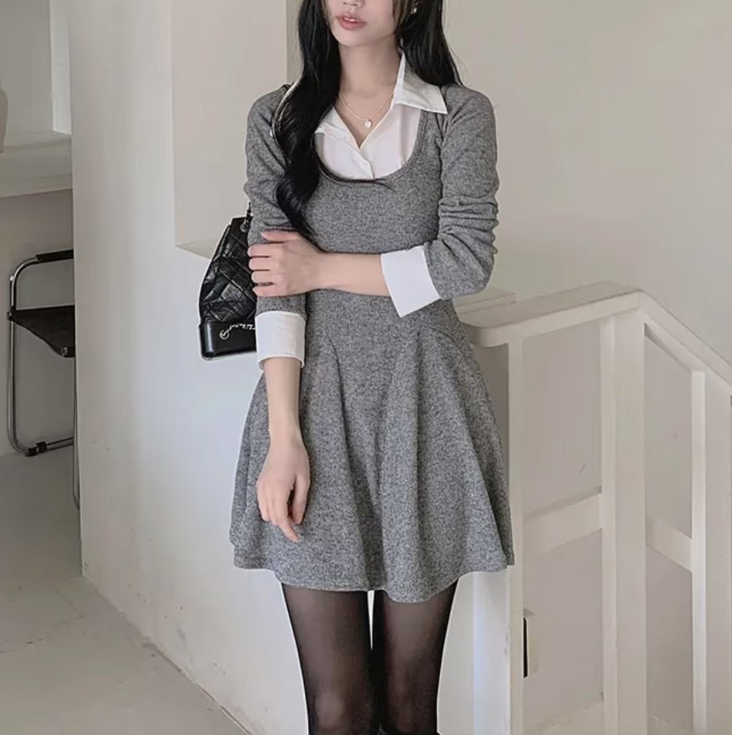 HOLYMOLY韓國直郵東大門代購女裝新品25春夏人氣職業連衣裙HOLYMOLY連衣裙