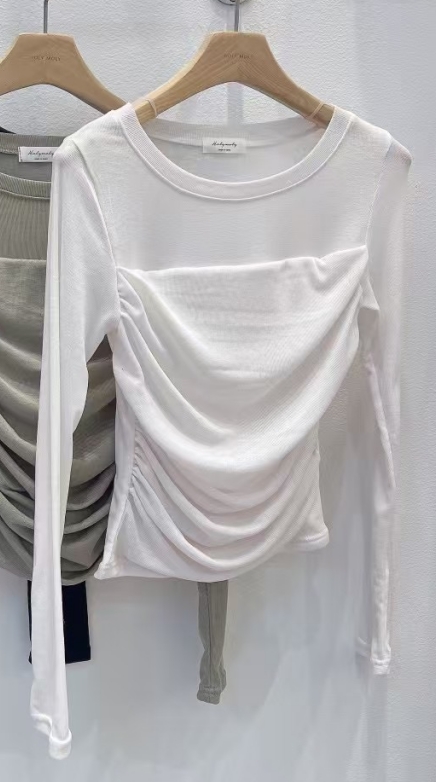 HOLYMOLY韓國直郵東大門代購女裝新品時尚真品人氣推薦長袖T恤HOLYMOLY長袖T恤圖色3