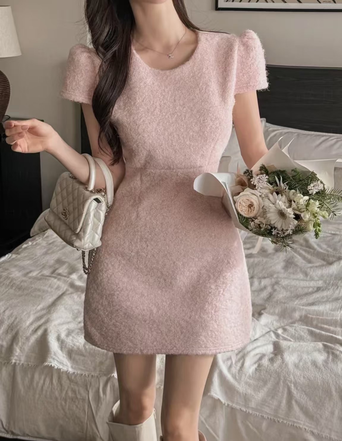HOLYMOLY韓國直郵東大門實拍女裝新品25春夏人氣推薦連衣裙HOLYMOLY連衣裙