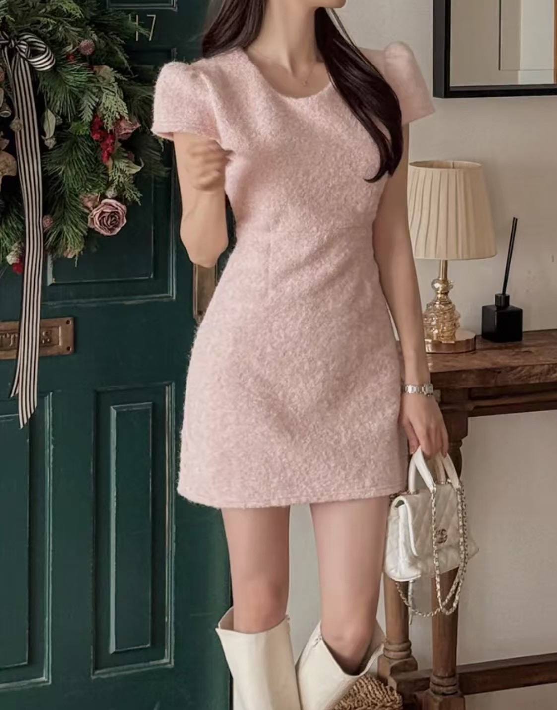 HOLYMOLY韓國直郵東大門實拍女裝新品25春夏人氣推薦連衣裙HOLYMOLY連衣裙圖色2