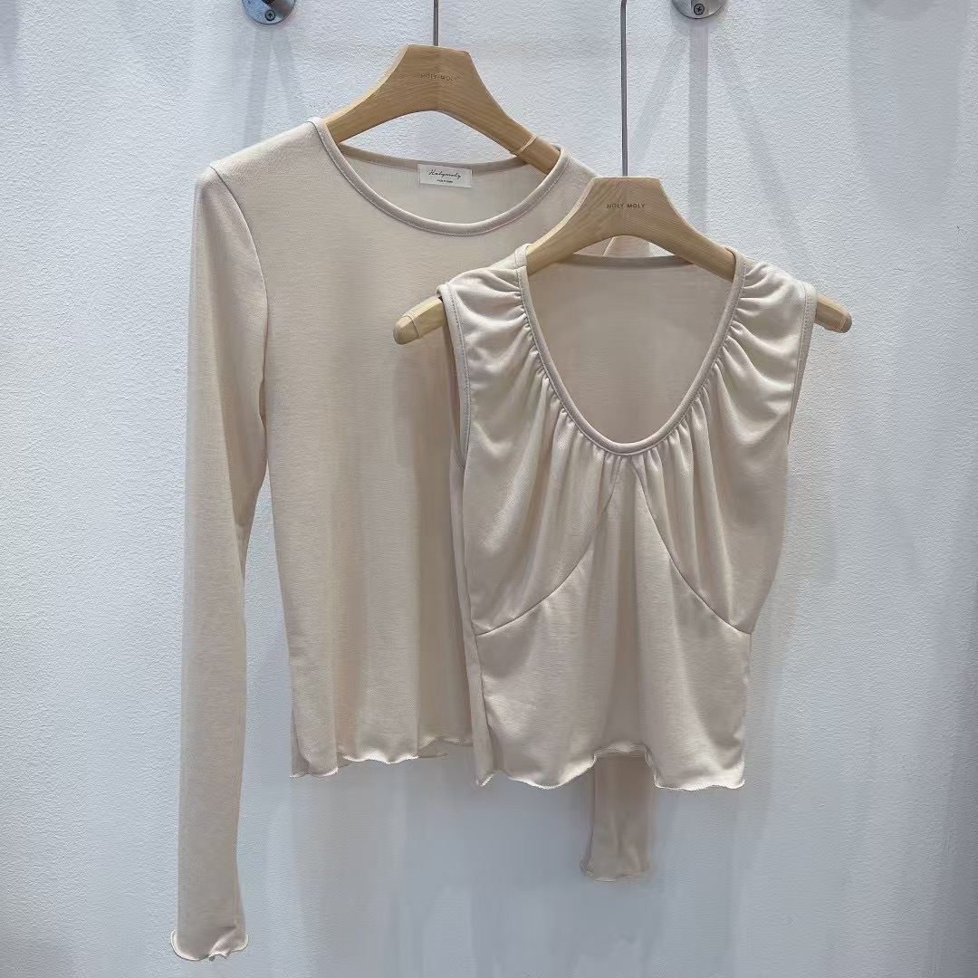 HOLYMOLY直郵韓國代購女裝新款25春夏推薦時尚休閑熱賣套裝HOLYMOLY套裝圖色2