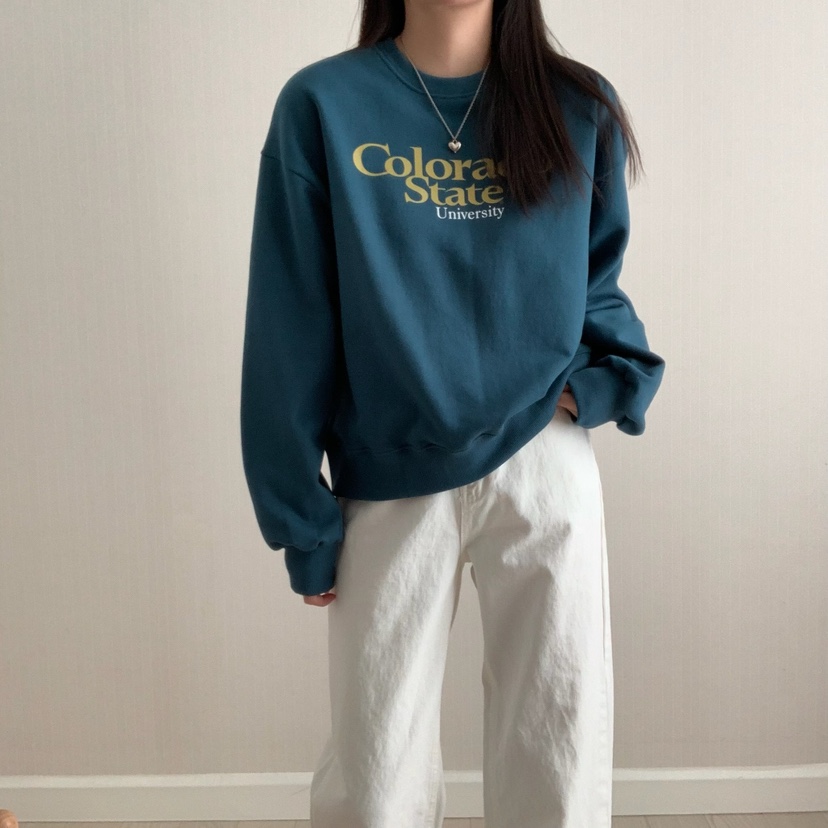 HELLO JINI韓國直郵東大門實拍女裝新品時尚熱賣休閑真品衛衣HELLO JINI衛衣