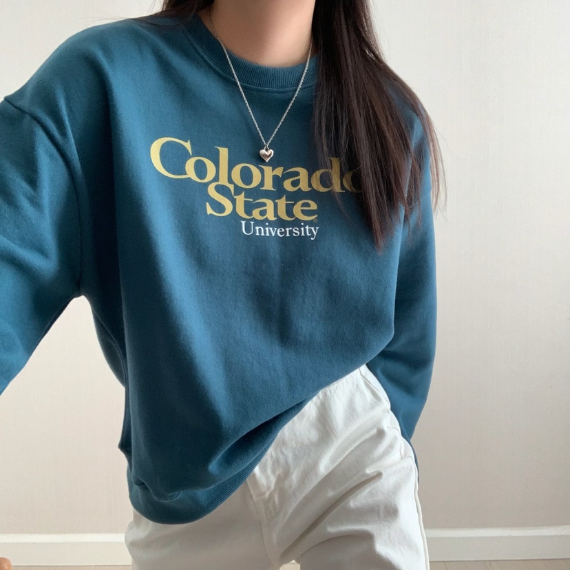 HELLO JINI韓國直郵東大門實拍女裝新品時尚熱賣休閑真品衛衣HELLO JINI衛衣