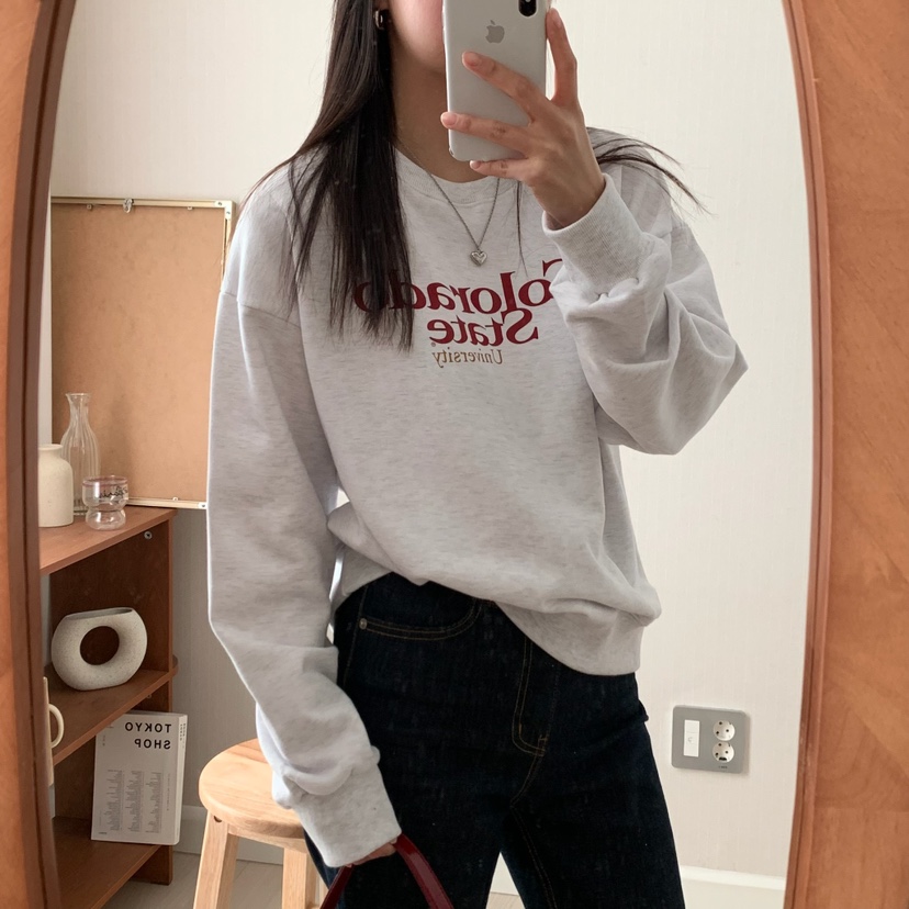 HELLO JINI韓國直郵東大門實拍女裝新品時尚熱賣休閑真品衛衣HELLO JINI衛衣