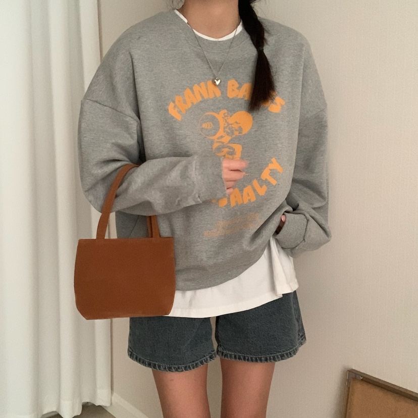 FROMJINI直郵韓國代購女裝新款時尚休閑真品25春夏熱賣衛衣FROMJINI衛衣