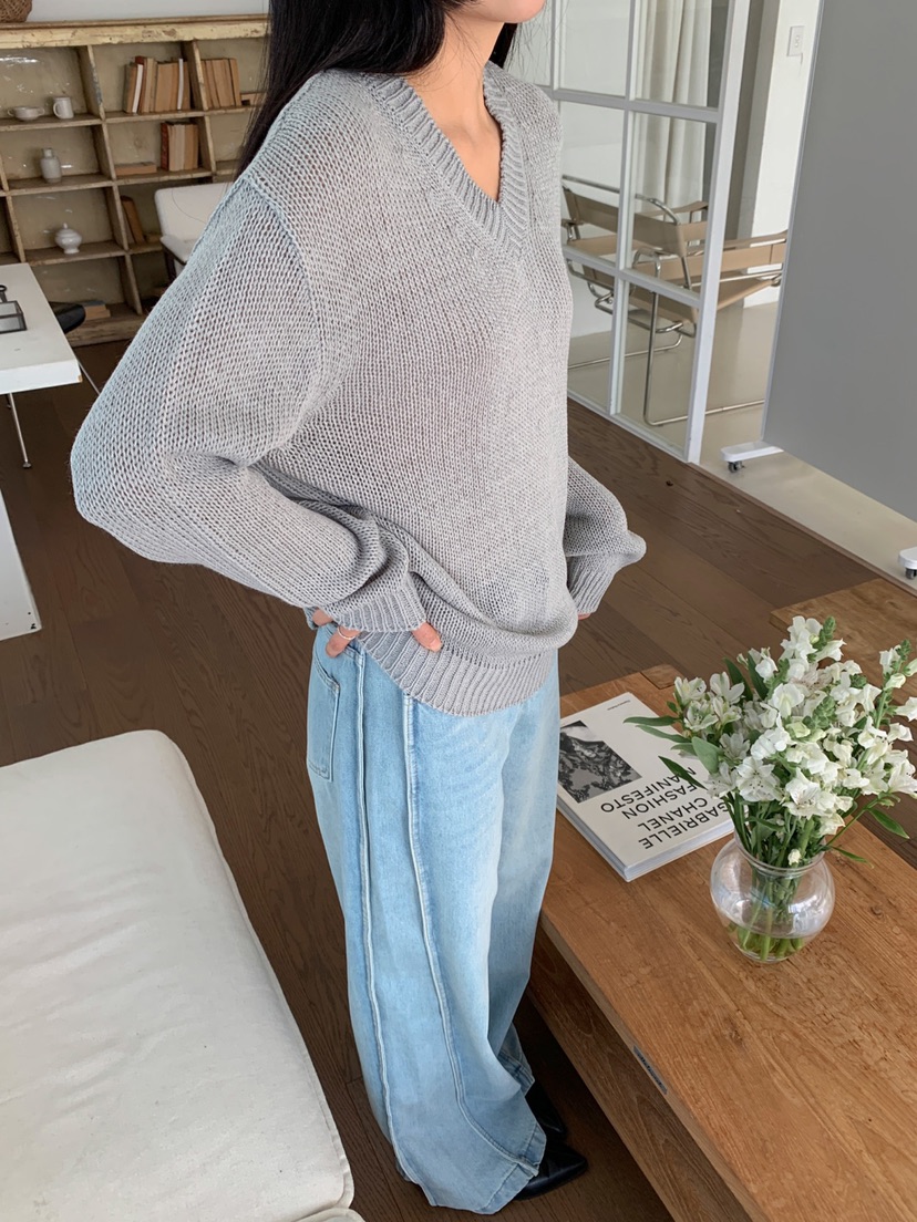 DARLUZ_MI韓國直郵東大門實拍女裝新款真品熱賣25春夏針織衫DARLUZ_MI針織衫