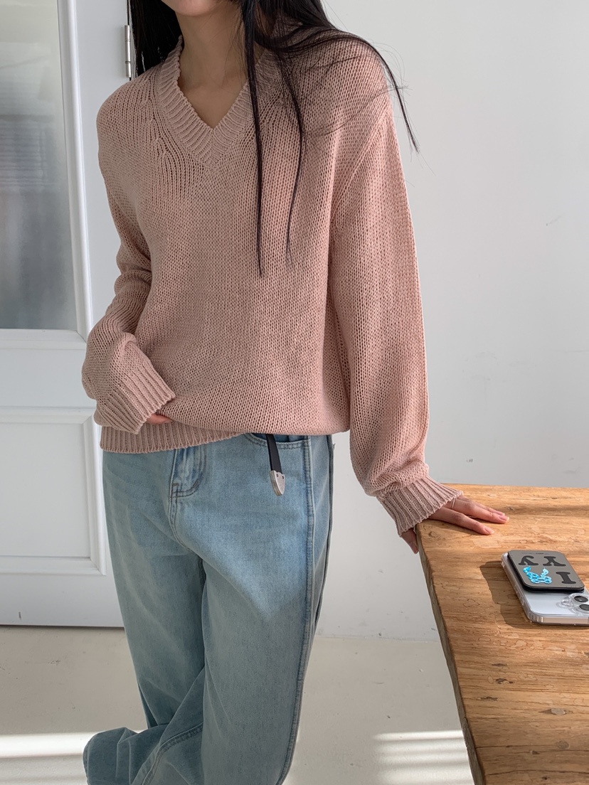 DARLUZ_MI韓國直郵東大門實拍女裝新款真品熱賣25春夏針織衫DARLUZ_MI針織衫