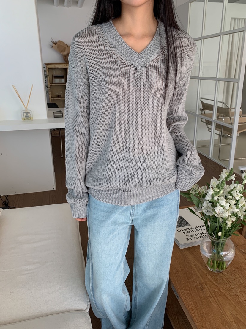 DARLUZ_MI韓國直郵東大門實拍女裝新款真品熱賣25春夏針織衫DARLUZ_MI針織衫圖色2