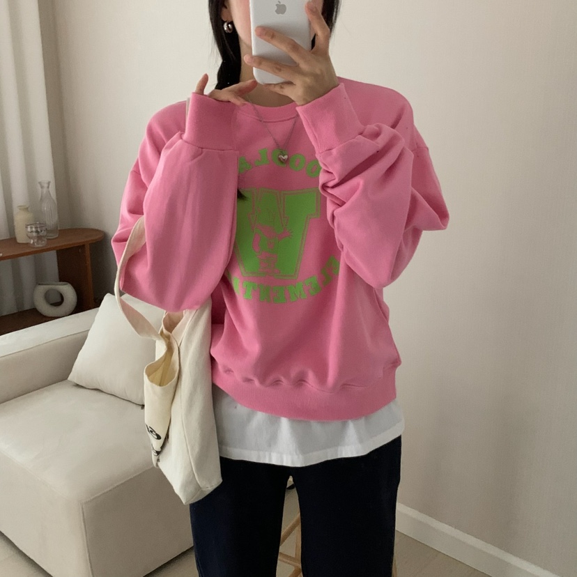 FROMJINI韓國直郵東大門代購女裝新款職業25春夏休閑熱賣衛衣FROMJINI衛衣