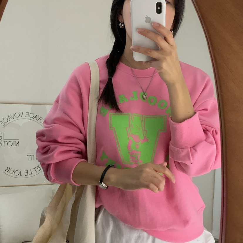 FROMJINI韓國直郵東大門代購女裝新款職業25春夏休閑熱賣衛衣FROMJINI衛衣