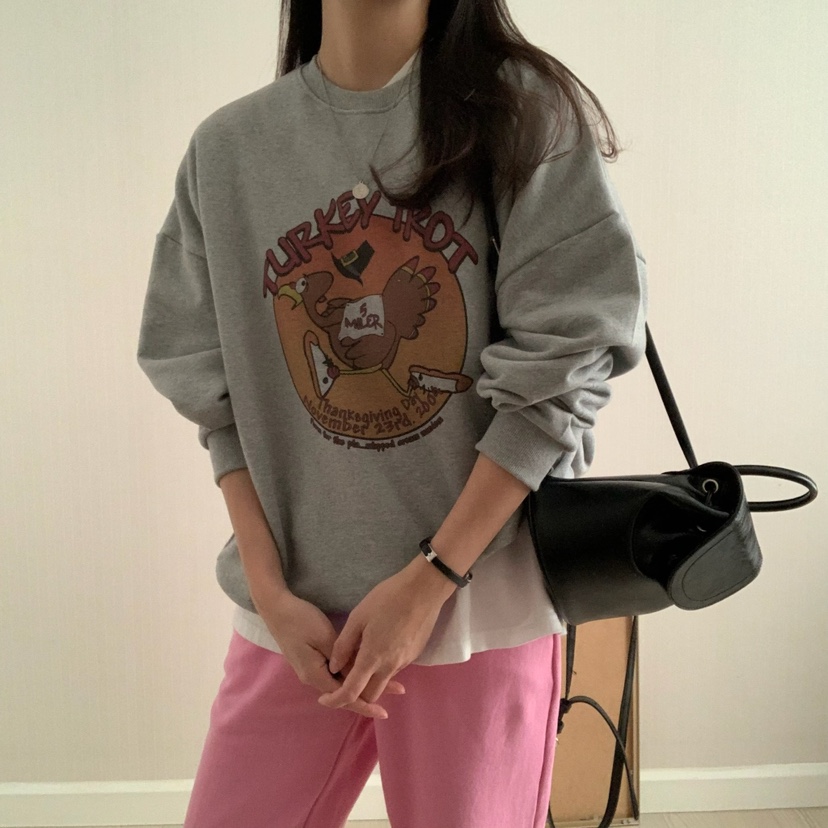 FROMJINI韓國直郵東大門代購女裝新品推薦職業熱賣時尚衛衣FROMJINI衛衣