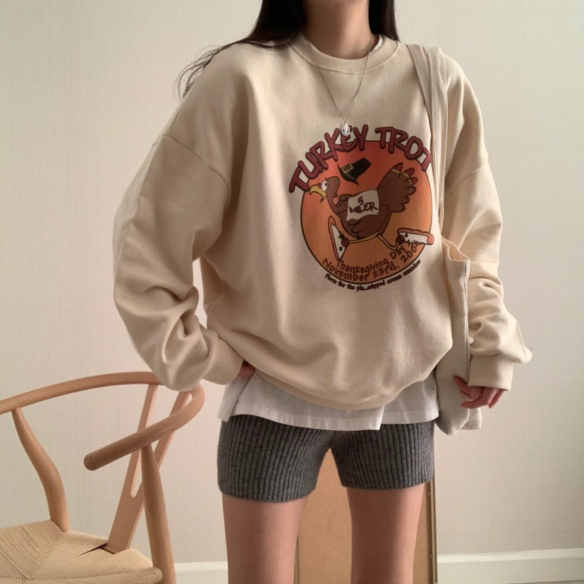 FROMJINI韓國直郵東大門代購女裝新品推薦職業熱賣時尚衛衣FROMJINI衛衣