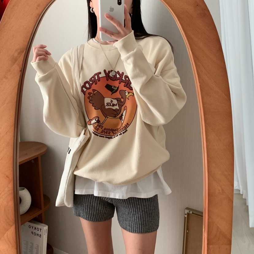 FROMJINI韓國直郵東大門代購女裝新品推薦職業熱賣時尚衛衣FROMJINI衛衣圖色2
