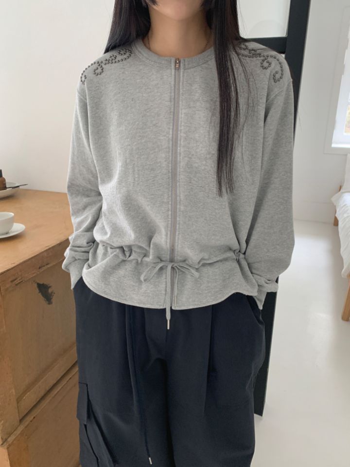 4LEAF韓國直郵東大門代購女裝新品休閑推薦熱賣25春夏夾克拉鏈4LEAF夾克