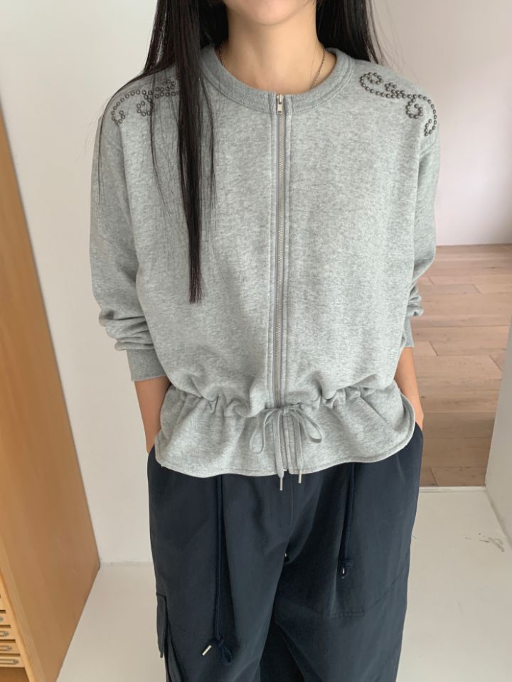 4LEAF韓國直郵東大門代購女裝新品休閑推薦熱賣25春夏夾克拉鏈4LEAF夾克