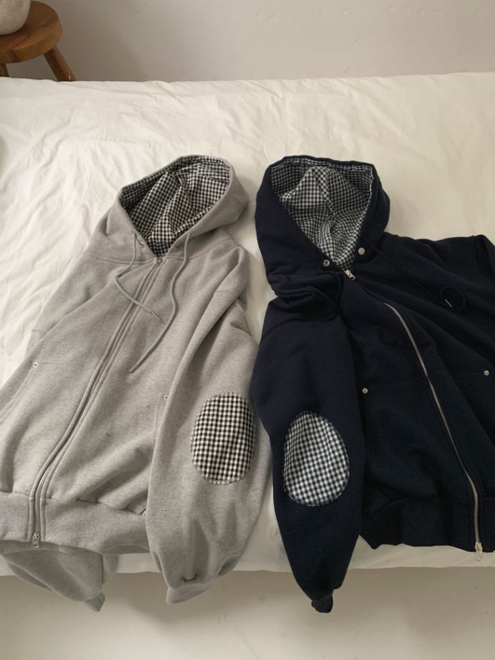 4LEAF直郵韓國代購女裝新品休閑推薦職業時尚25春夏夾克拉鏈連帽4LEAF夾克