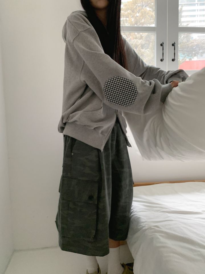 4LEAF直郵韓國代購女裝新品休閑推薦職業時尚25春夏夾克拉鏈連帽4LEAF夾克