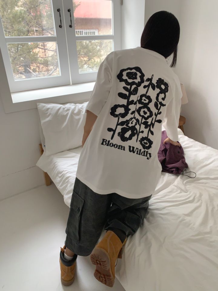 4LEAF韓國直郵女裝新品25春夏職業休閑人氣時尚推薦熱賣T恤4LEAFT恤