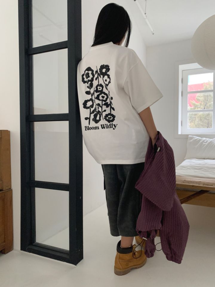 4LEAF韓國直郵女裝新品25春夏職業休閑人氣時尚推薦熱賣T恤4LEAFT恤