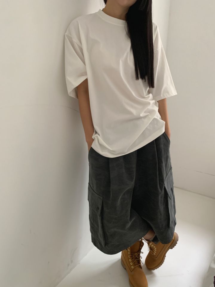 4LEAF韓國直郵女裝新品25春夏職業休閑人氣時尚推薦熱賣T恤4LEAFT恤
