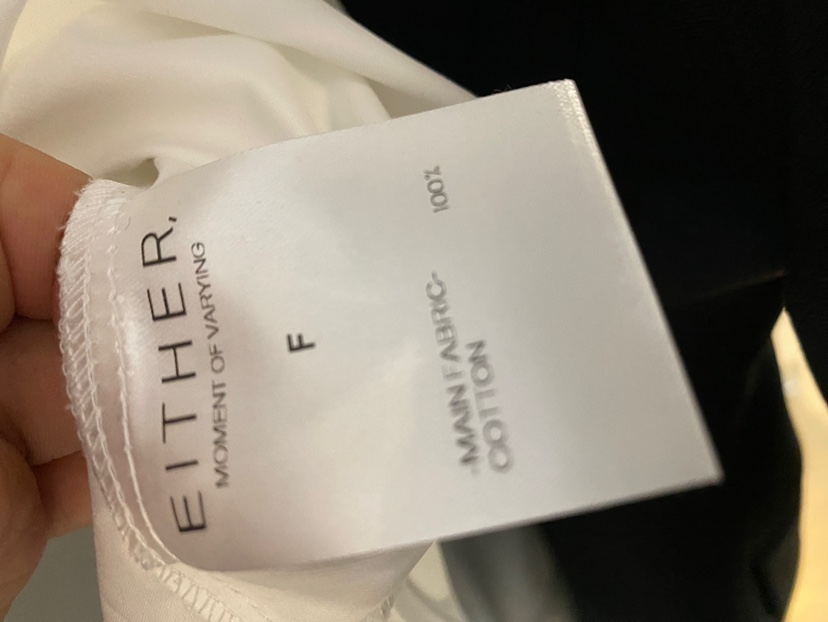 EITHER直郵韓國代購女裝新品熱賣人氣推薦職業真品襯衫蕾絲衫EITHER襯衫/蕾絲衫
