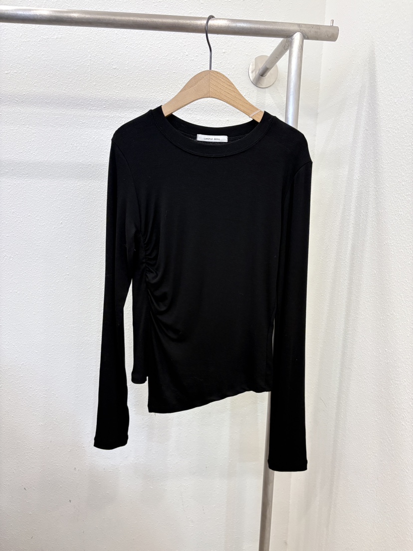 LUMIPLE韓國直郵女裝新款推薦25春夏時尚休閑職業人氣長袖T恤LUMIPLE長袖T恤圖色3