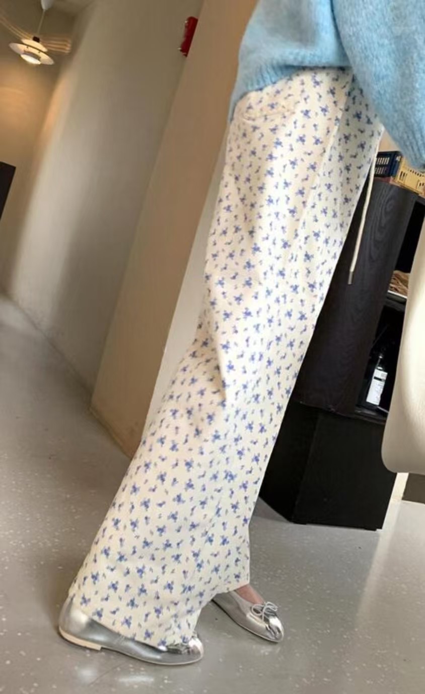 L V C直郵韓國代購女裝新款休閑熱賣真品人氣25春夏休閑褲L_V_C休閑褲