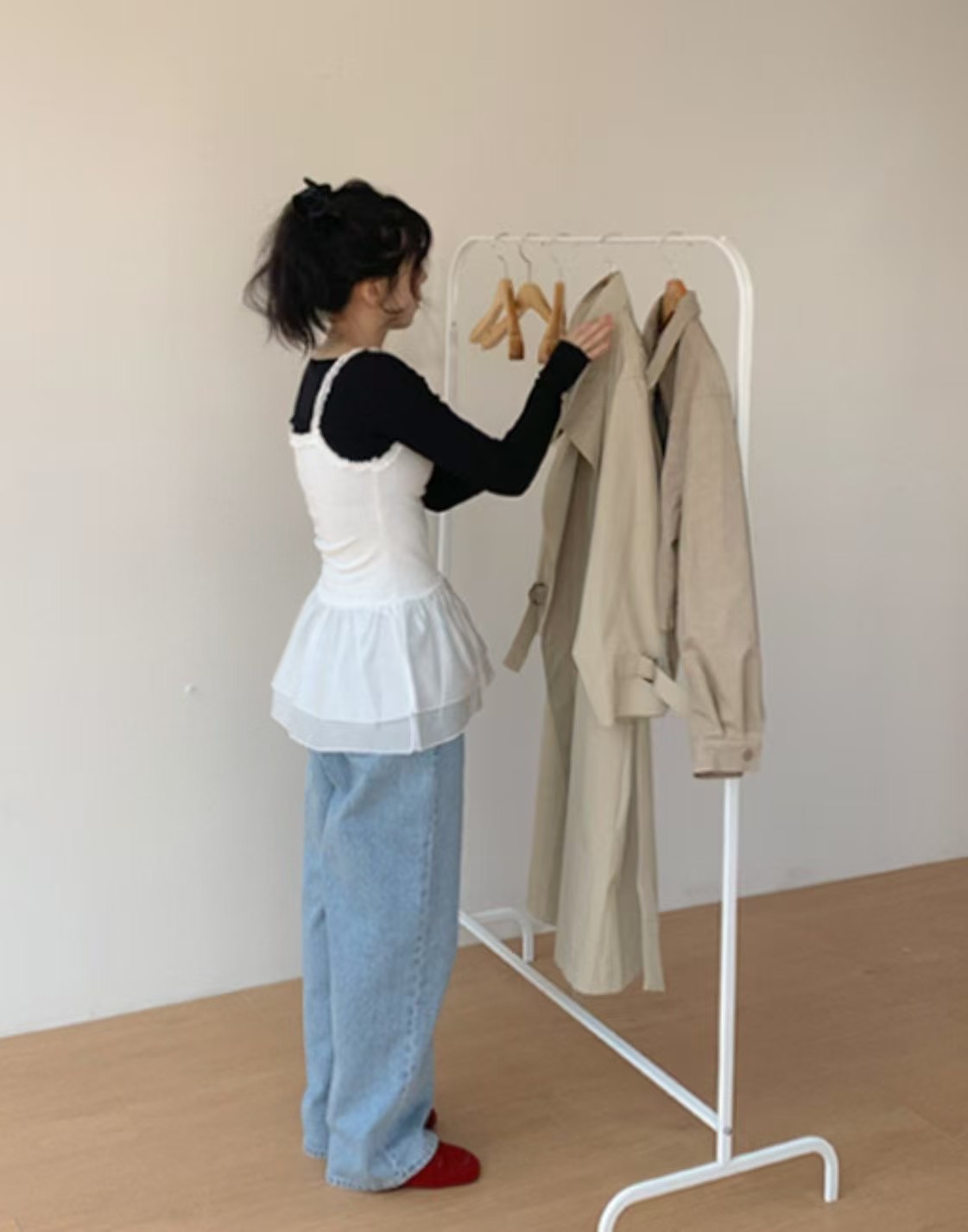 L V C韓國直郵東大門實拍女裝新品時尚真品熱賣休閑牛仔褲L_V_C牛仔褲